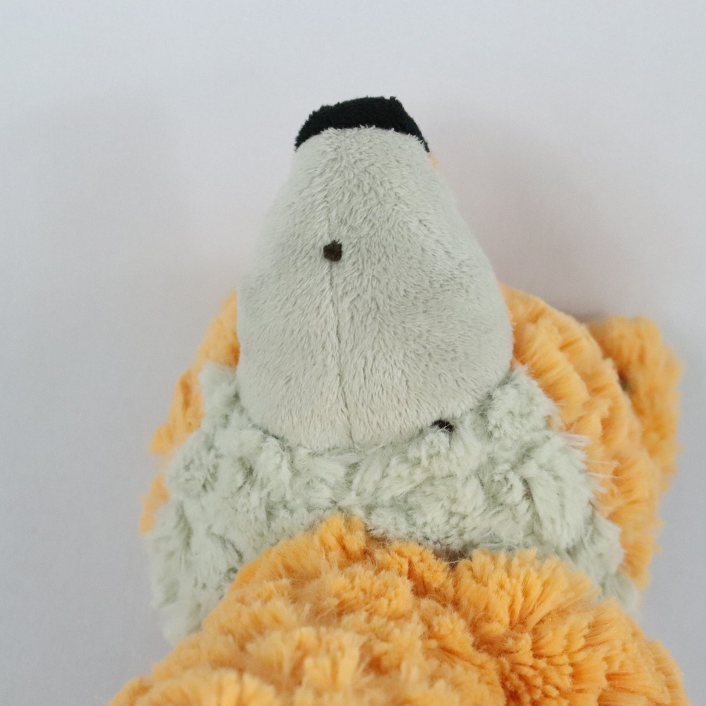 Nat & Jules Demdaco Orange Russet Floppy Fox Plush Stuffed Animal 14" - Picture 5 of 8